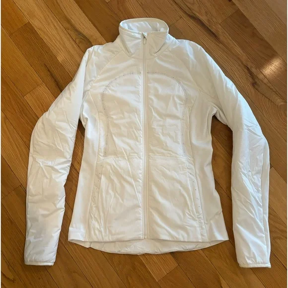lululemon athletica White Puffer Jacket - Picture 1 of 3